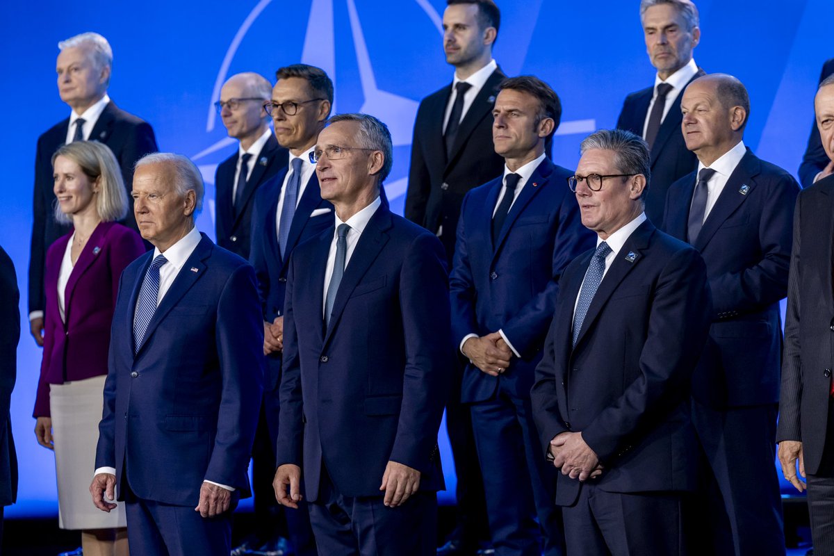 FinlandatNATO's tweet photo. The 75th anniversary #NATOSummit in Washington D.C. has concluded.

Forged to preserve peace, #NATO remains the strongest Alliance in history. We will continue to ensure our collective defence against all threats and from all directions.

We stand in unity. https://t.co/Z8cg9LUWGA