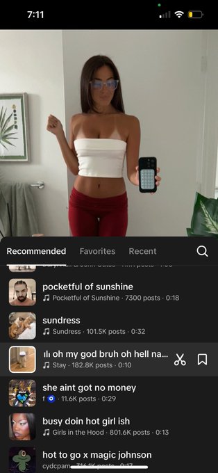 looking for a sound to use on tiktok when I come across this 🤭 @michionsolana https://t.co/wTCZ23TGh