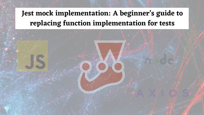 geshan's tweet image. Elevate your testing skills with Jest Mock Implementation! Discover how to effectively replace function implementations for tests in our beginner&apos;s guide. Start testing like a pro today! 🔍 #JestMock #TestingTips #SoftwareDevelopment 
 buff.ly/4bAOrqE