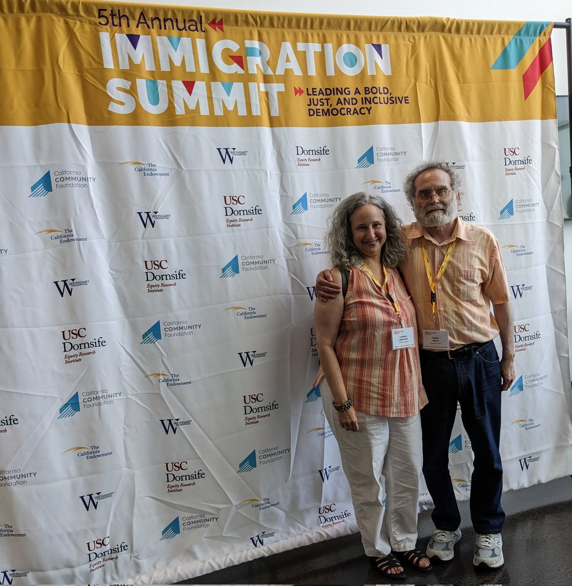 NarroVictor's tweet photo. We are at the #ImmigrationSummit 2024! Thank you @calfund @Weingart_Fnd @ERI_USC @CHIRLA https://t.co/EkQnvgcMqA