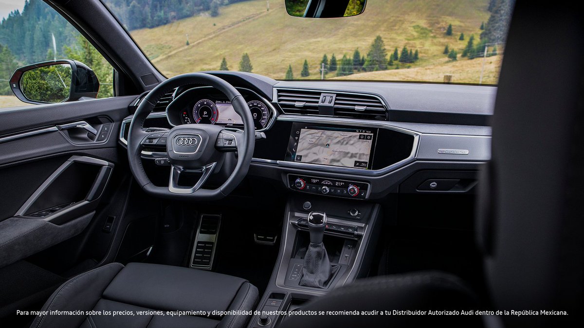 AudideMexico's tweet image. El diseño progresivo del Audi Q3 Sportback destaca en cualquier entorno, reflejando su personalidad.

Abre tu camino hacia nuevos destinos: bit.ly/45cem6g

#BeyondImagination
#ProgressYouCanFeel
#FutureIsAnAttitude