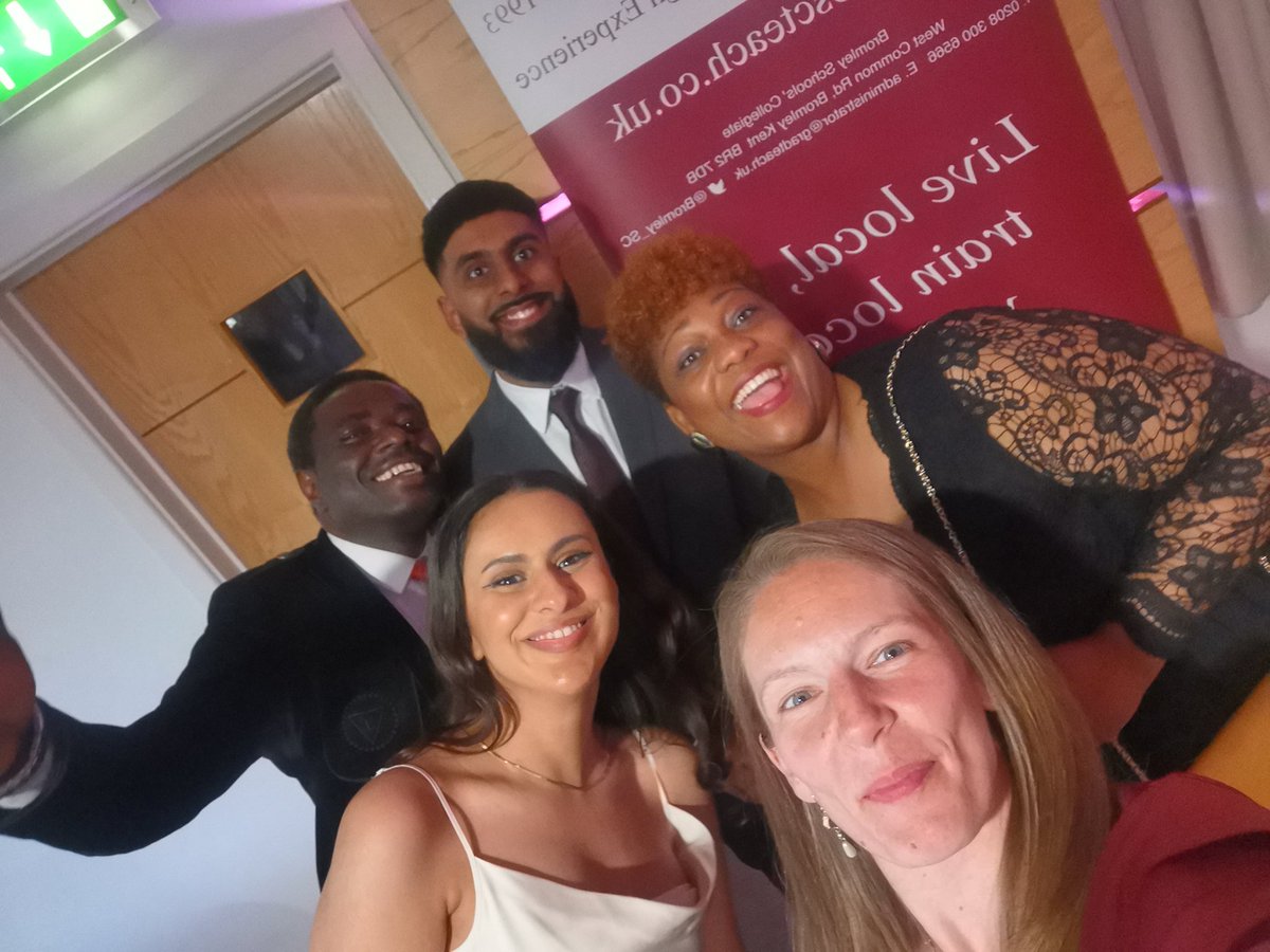 So proud to see our <a href="/PolyMATSchools/">PolyMAT Schools</a> trainees get their QTS at the awards evening! My first group of trainees &amp; what a fantastic bunch! The future of education is bright! 📚🖊️📖📝 #teachertraining <a href="/Bromley_SC/">Teacher Training</a>