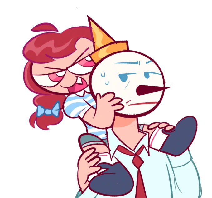 Father and Daughter 