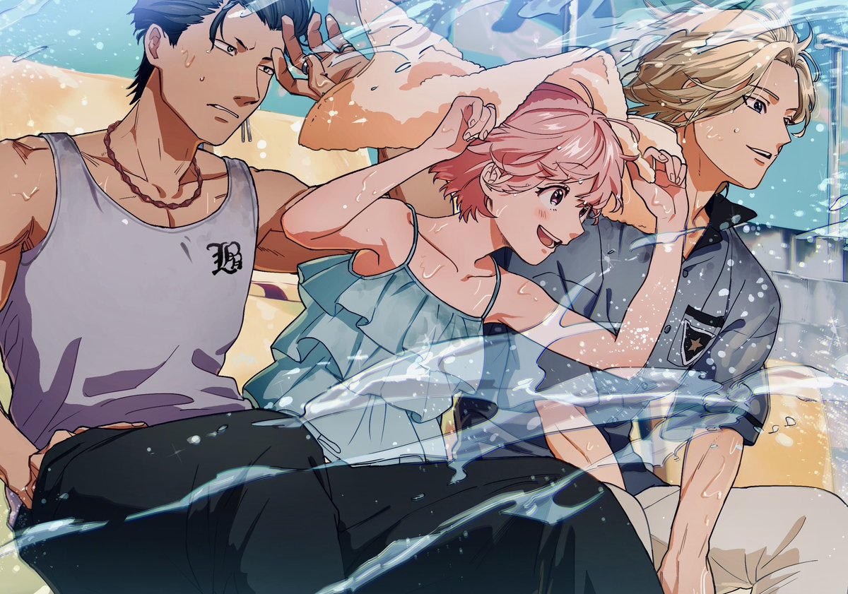 ときメモGS3 桜井琉夏 桜井琥一 クリアポスター ときメモGS3 桜井琉夏 桜井琥一 クリアポスター