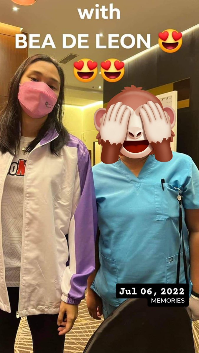 reeza_fil's tweet image. Two years ago with Bea De leon (Filipino Professional Volleyball Player) ❤️ #swabtest #coviddays