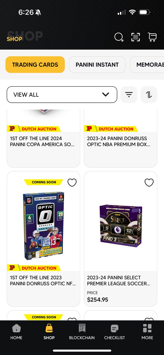 LeanderCards's tweet image. Just looking at Panini prices ; I'm actually pleasantly surprised that they priced EPL select all the way down at 255 vs La Liga at 440 .