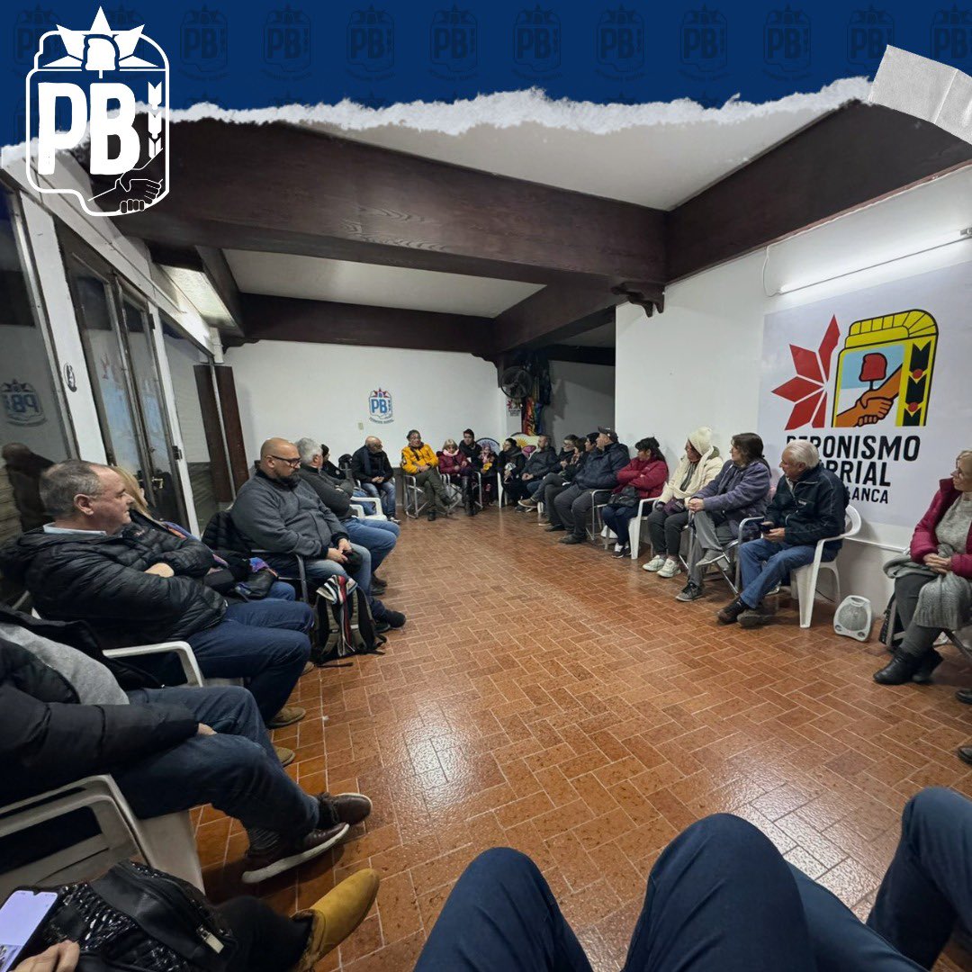 Comenzó con gran convocatoria el nuevo espacio de Peronismo Barrial.
PB +40 ✌🏻