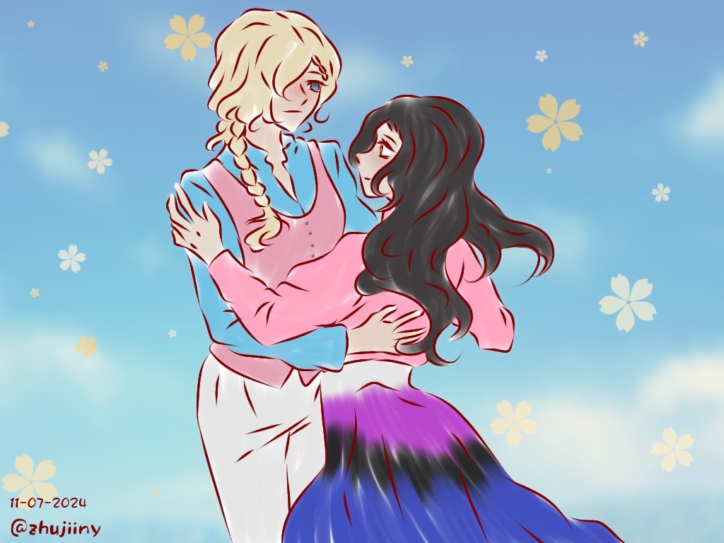 ღ Dia 04: Flags
ღ Tags: fluffy, leve romance;
ღ Tw: homofobia, preconceito, violência (não explícito), desenho e pintura de preguiçoso.

Boa leitura!

#rmlnweek24
<a href="/rmlnweek/">Rimlaine week!!</a>