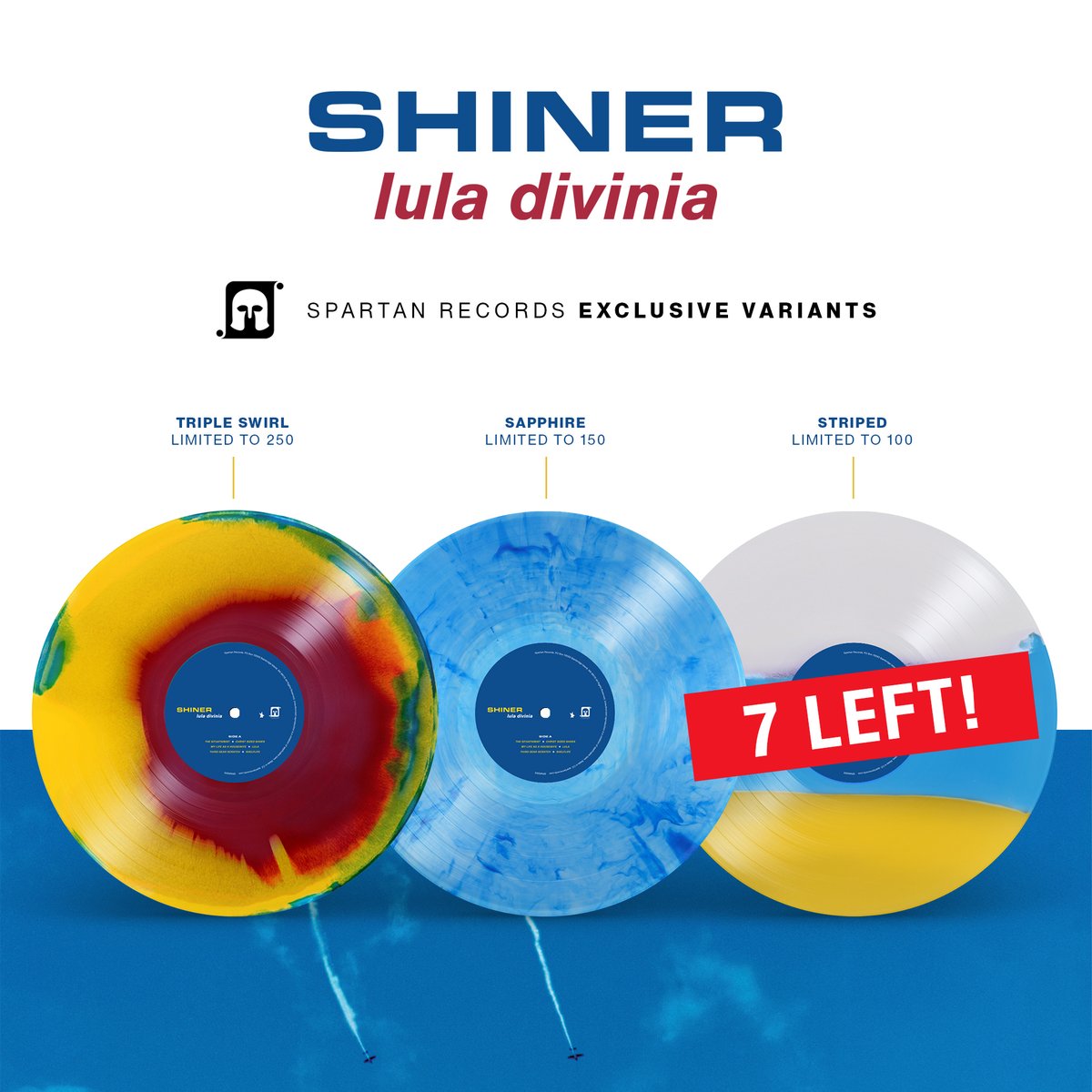 spartanrecords's tweet photo. Our @ShinerKC re-issues are selling fast and some variants are already sold out. Pre-order yours while supplies last! https://t.co/N8IUMJVQbC https://t.co/sxckk3u2L4