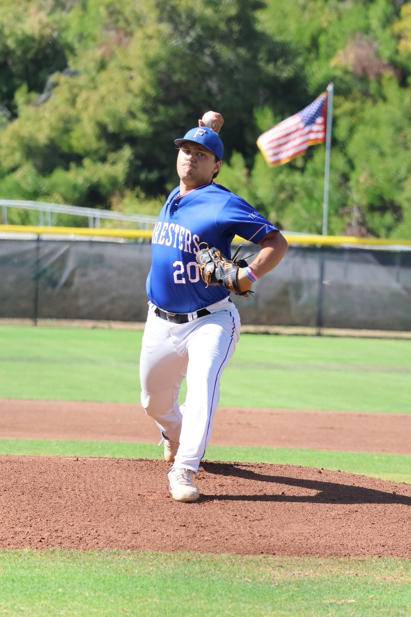 SBForesters's tweet photo. T1 | Starter Hudson Hamilton tosses a 1️⃣2️⃣3️⃣ first inning. 

‘Sters0️⃣ Dodgers0️⃣

@hudhamilton2023 @TexasBaseball https://t.co/PpSskPSx4T