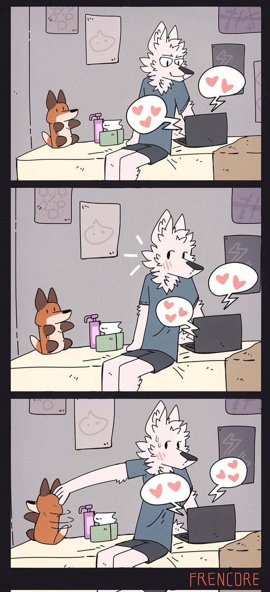 Frencore (SEE PIN 🐺✨️) (@freneticwolf) on Twitter photo Gotta be sure Gotta be sure
