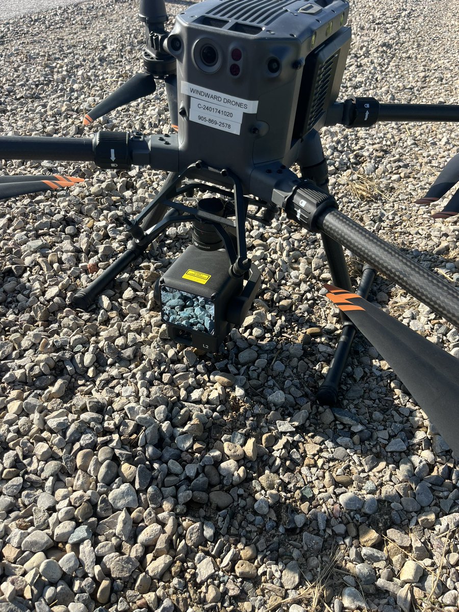 WeigelDrainage's tweet image. Demo day, looking at new tech to increase efficiency and value to customers. LiDAR, Multispectral, NDVI, and Thermal.