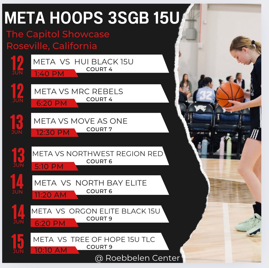 Livia Driggs (@driggslivia) on Twitter photo Schedule for this weekend in Roseville California!!! Meta hoops 3SGB 15u!!
<a href="/metahoopsidaho/">Meta Hoops</a> <a href="/SandpointHoops/">Sandpoint Boys Basketball</a> Schedule for this weekend in Roseville California!!! Meta hoops 3SGB 15u!!
<a href="/metahoopsidaho/">Meta Hoops</a> <a href="/SandpointHoops/">Sandpoint Boys Basketball</a>