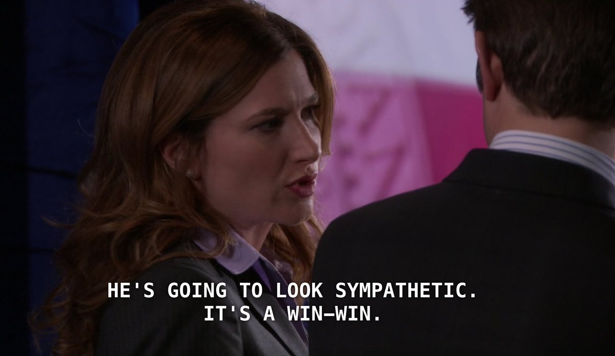 out of context parks and rec tweet media