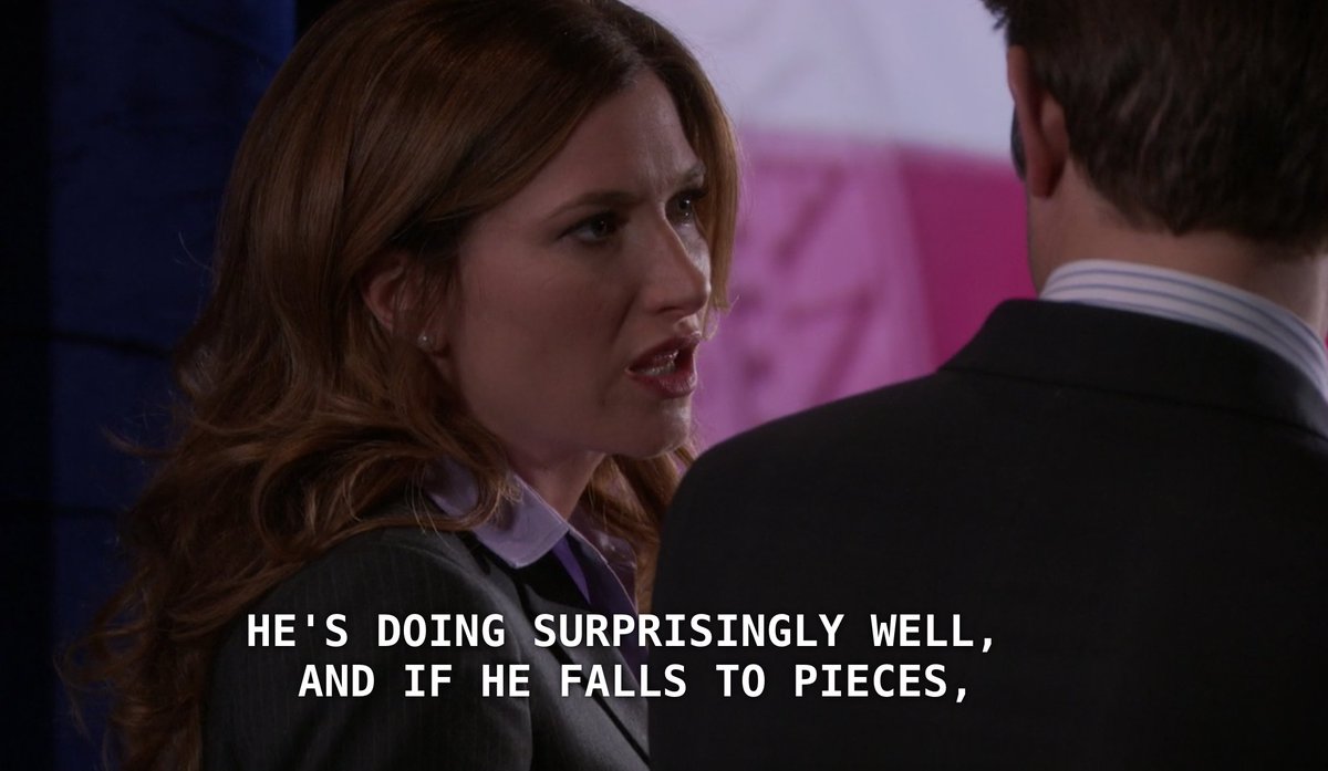 out of context parks and rec tweet media