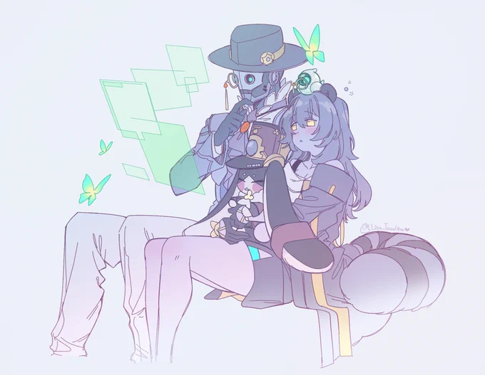 #HonkaiStaRrail #HSR #Screwllum #Trailblazer The "Flirting" did not work and now she's tired. 