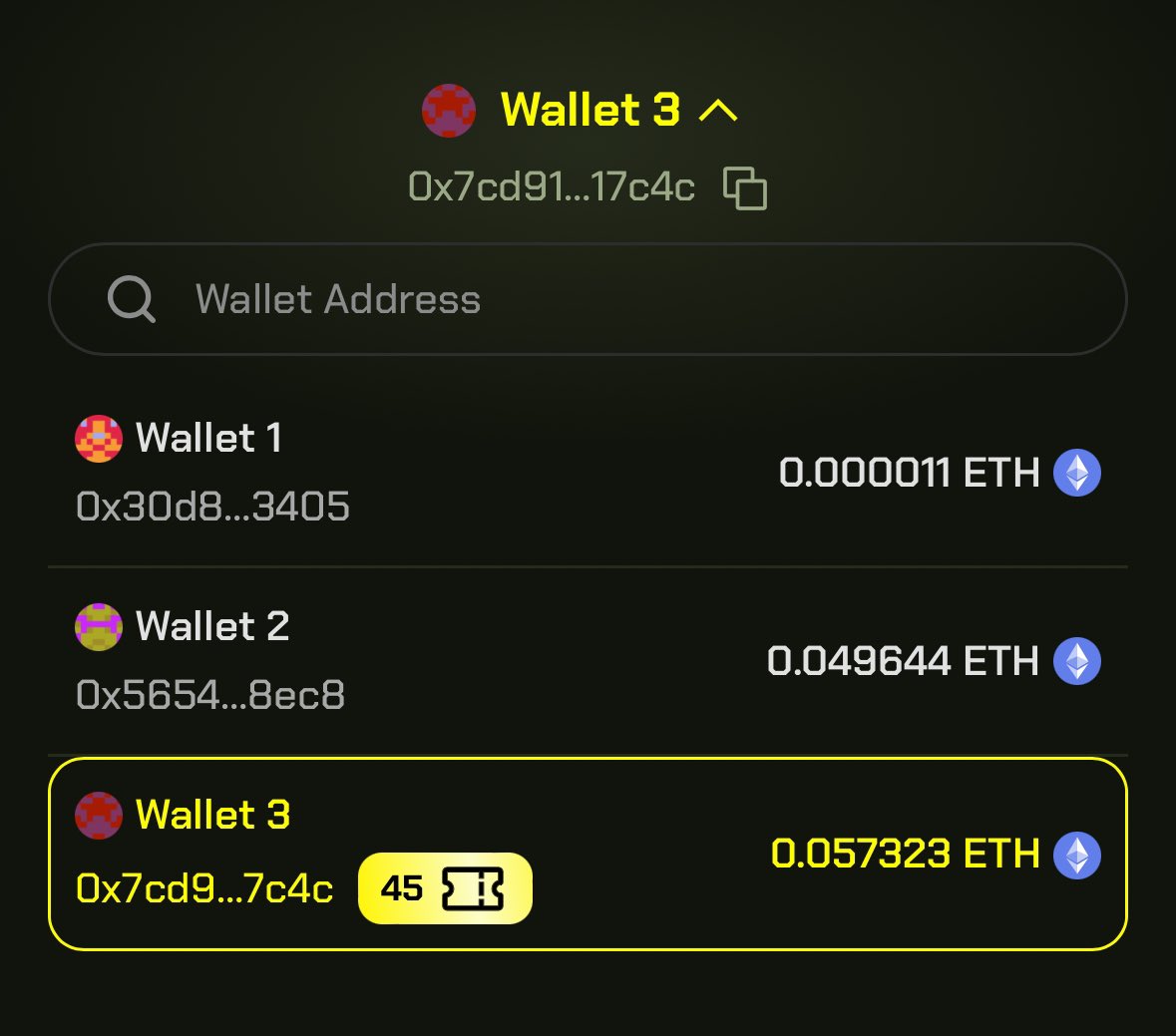 When the wasabi points hit