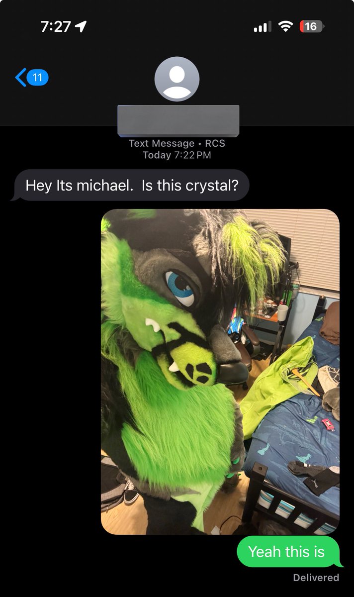 KryoWolf_'s tweet photo. I love getting random text messages https://t.co/gihvxoJnJF