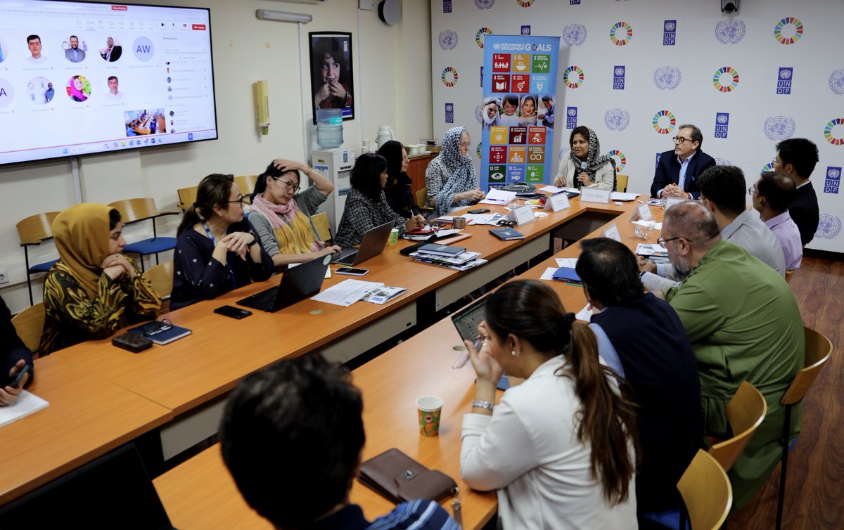 UNDPaf's tweet photo. Gratitude to donors @JapaninAFG @EUinAfghanistan, @jica_direct_en, and @UN_STFA for their generous support to #ABADEI, transforming 6 million lives in Afghanistan through essential services, livelihoods, climate resilience, and social cohesion. #HDPNexus #CommunityResilience https://t.co/rMTyVslTfs