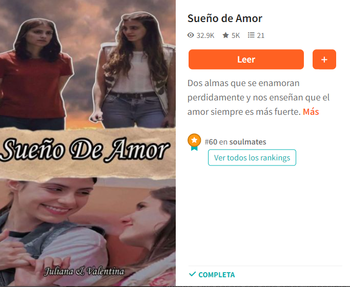 TopsValentina's tweet photo. 12. Sueño de Amor. https://t.co/9UcBD11q9Q