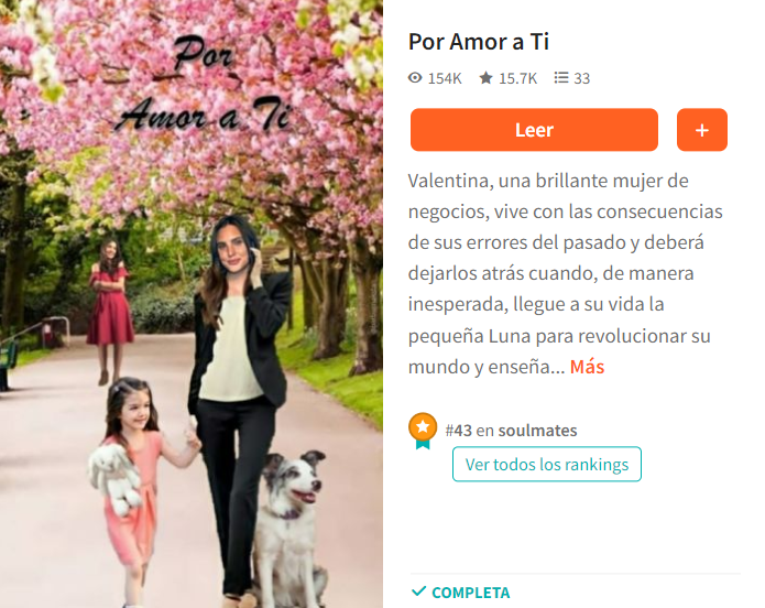 TopsValentina's tweet photo. 8. Por Amor a ti, creer en segundas oportunidades. https://t.co/RqYh4nSTbc