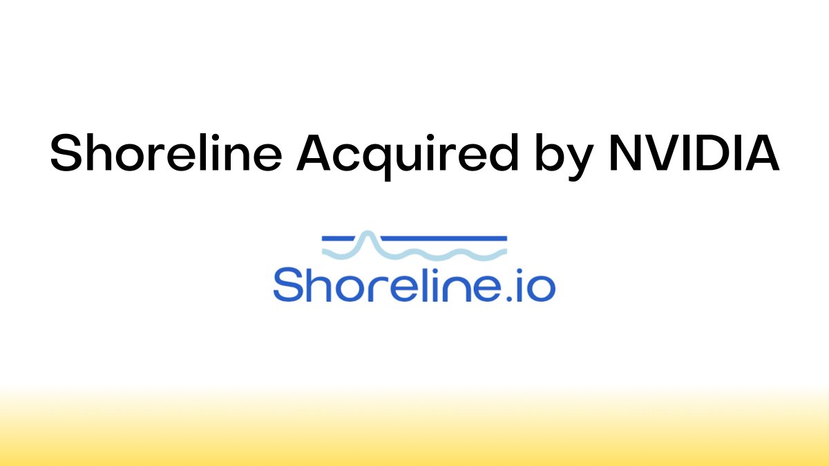 nttventurecap's tweet photo. Congratulations to @shoreline_io on its acquisition by @NVIDIA! NTTVC partnered with Shoreline at inception through their journey from idea to delivering real-time automation for GPU and AI clouds. @CanvasVC @dawncapital @insightpartners https://t.co/E1RLuEBUIN