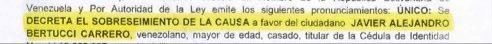 JAVIERBERTUCCI's tweet photo. Estimado equipo de @NoticiasRCN,

Les escribo con el fin de aclarar cierta información que considero importante para la precisión de su publicación.

En primer lugar, el artículo 227 de nuestra Constitución establece que para ser candidato a la Presidencia de la República, el ciudadano no debe estar "sometido o sometida a condena mediante sentencia definitivamente firme". Después de casi 12 años, el 25 de junio de 2021, el Tribunal Penal de Juicio del Estado Carabobo Extensión Puerto Cabello decretó el sobreseimiento de la causa a mi favor, dando por terminado el proceso penal en mi contra y levantando todas las medidas de coerción personal que recaían sobre mí.

En segundo lugar, quisiera aclarar que no tengo empresa alguna relacionada con el caso "Panama Papers" y nunca estuve involucrado en ese caso. La información oficial al respecto se encuentra en el sitio web creado (https://t.co/t2VEBiRQIf) por el Consorcio Internacional de Periodistas de Investigación, donde se puede corroborar que las empresas mencionadas no tienen relación alguna con mi persona.

Les solicito, de la manera más respetuosa, apegarse a los principios éticos que rigen la profesión periodística, evitando así la difusión de información imprecisa que pueda causar un daño a nuestra nación.