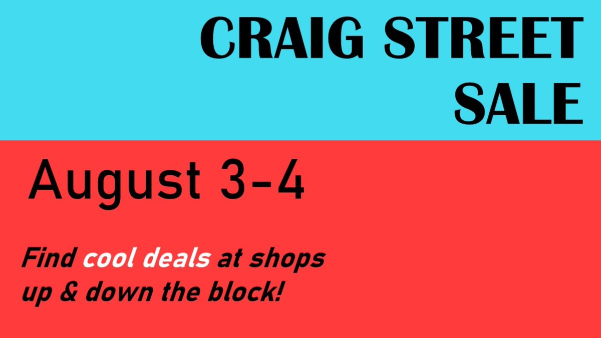 Craig Street Corridor * Pittsburgh tweet media