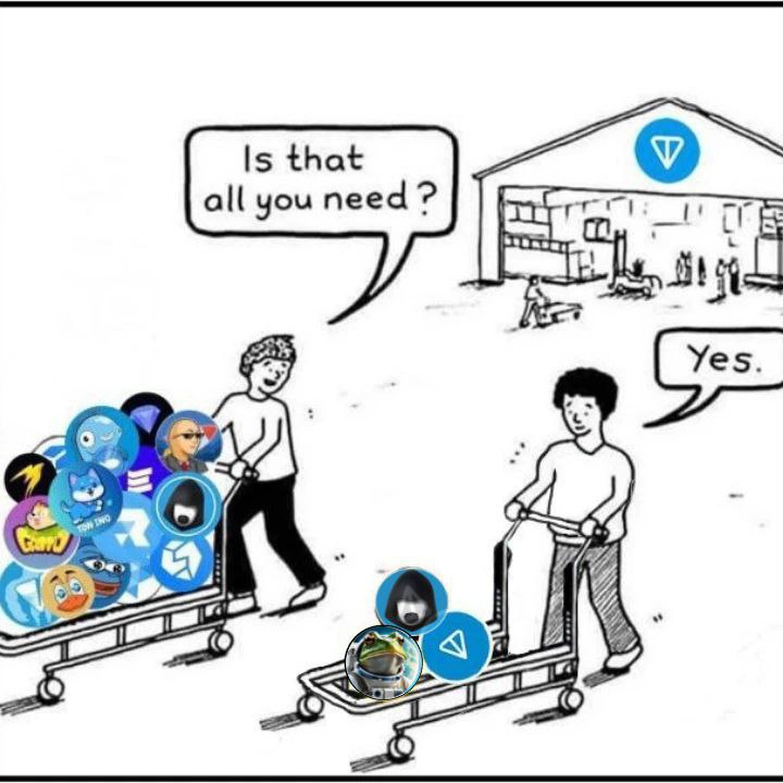 TonfrogPPP's tweet photo. Have you gone shopping yet?  The discount is once in a life time! 🚀

You know what do! 💰  $TFOG  #RespecttheCroak

#1000x #TON https://t.co/yllfIMswmo