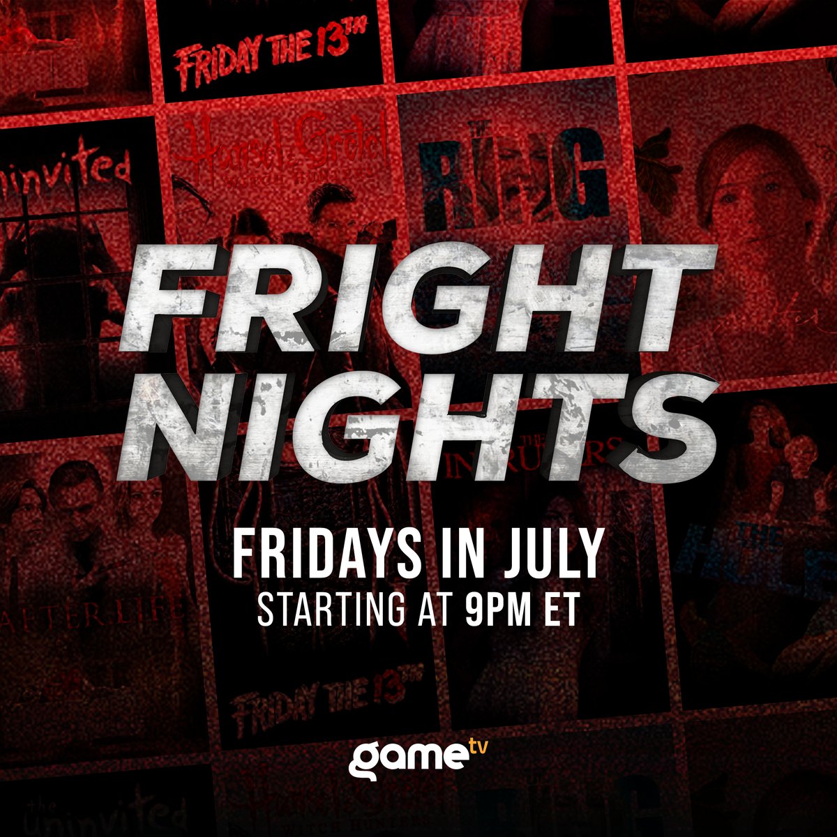 👻🎥 Get ready for Fright Night, Canada! Every Friday in July, we're bringing you the best horror movies to send shivers down your spine. 🔥 Grab your popcorn and prepare to be scared! #FrightNight #HorrorMovieMarathon 🍿🔪