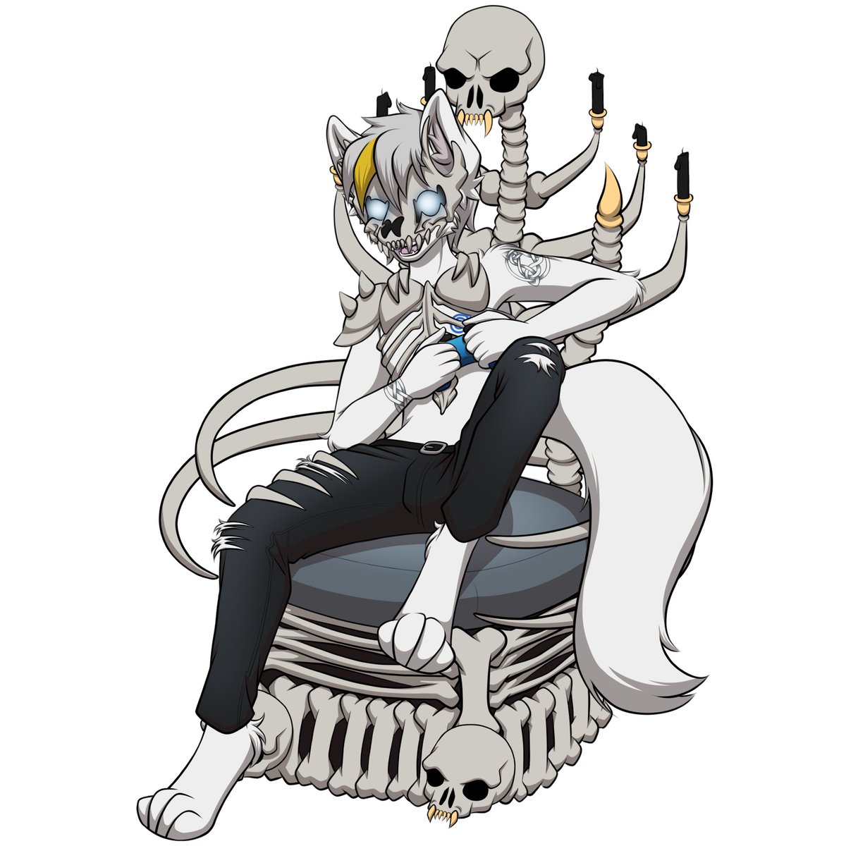 fang09251's tweet photo. amazing art done for my tuber done by the amazing @ZephyrFoxArt  get all your art from them they are so great!!!!!!!!!!!! https://t.co/wEi98nYSyh