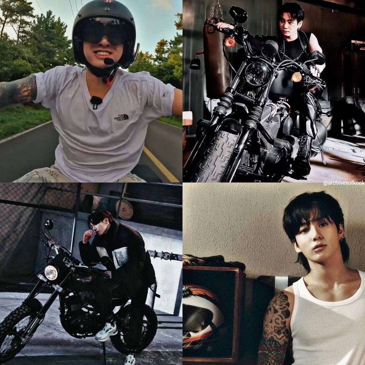 biker jungkook is back