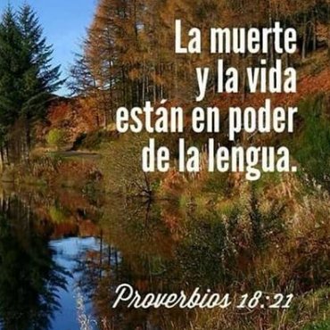 ¿Por qué nunca hay que afirmar enfermedades?
Porque la vida y la muerte están en poder de la lengua.
Si dices: 
Tengo cáncer, tienes cáncer.
Tengo diabetes, tienes diabetes.
Tengo hipertensión, tienes hipertensión.
-¿Qué tienes?
-Un pequeño desequilibrio emocional que será