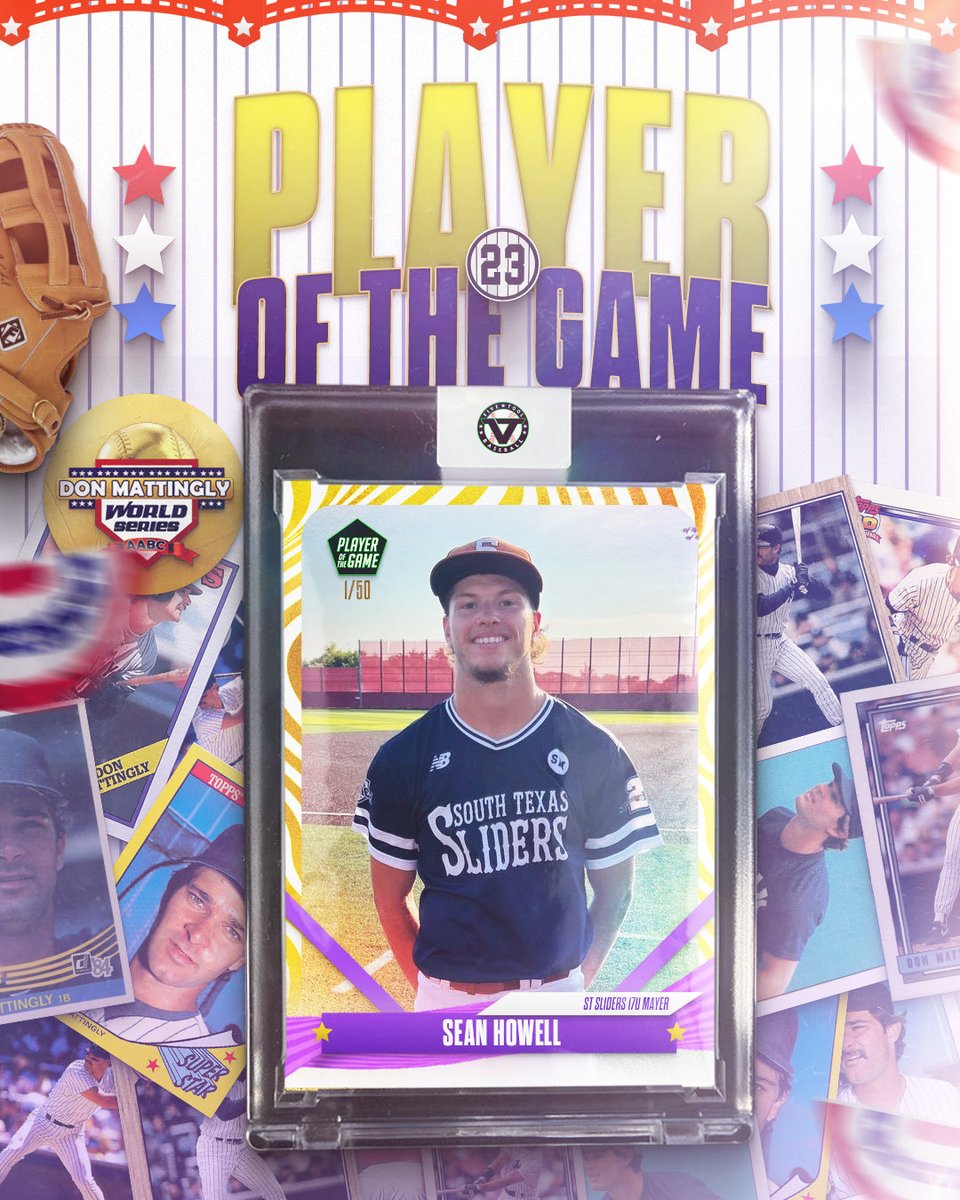 #MattinglyWS F: <a href="/stsliders/">South Texas Sliders</a> 17U Mayer 6, C2 Baseball Texas Scout 2025 2 
PoG: <a href="/Sean_Howell4/">sean howell</a> 7 IP, 4K, 2 ER
Notable: <a href="/LjCatch6/">Landon “LJ” Layhew</a> 1-1, 2 RBI, R, 3 BB