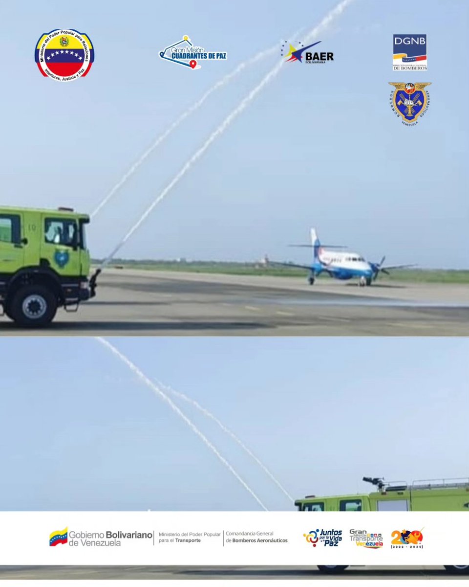Se realizó el bautizo inaugural de la Aeronave Sundance Air Venezuela YV3536 y el YV5377, que cubrirá la ruta Barcelona-Los Roques. 

#Aeronaves #bomberosaeronauticos #inauguración #airvenezuela