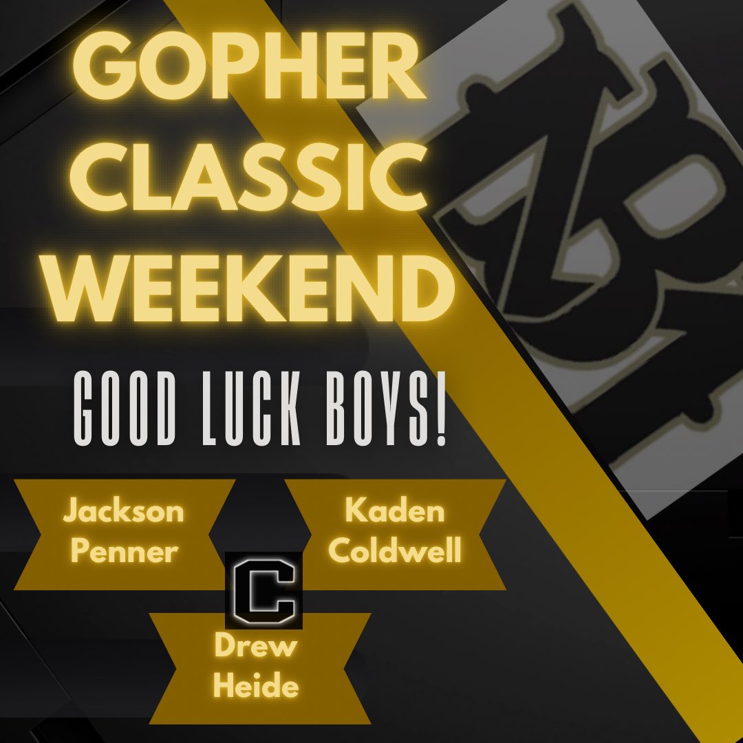 Good luck this weekend in Minneapolis! Way to represent! #teamtoba #gooherclassic2024