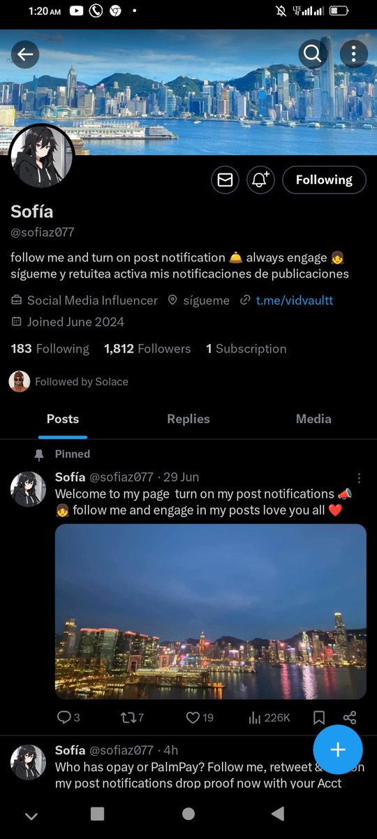 g42219's tweet photo. @Solace_PR @sofiaz077 7043711117
Monie point
Gandonou Eniola https://t.co/2yhdJ8mvly
