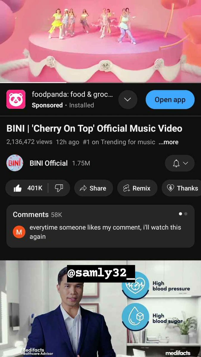 samly32_'s tweet photo. @sup_bini #BINI_CherryOnTop https://t.co/Uc9C5PeRks