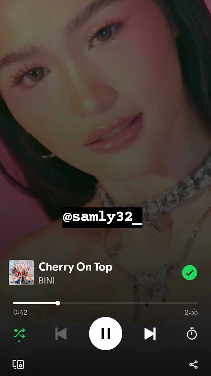 samly32_'s tweet photo. @sup_bini #BINI_CherryOnTop https://t.co/Uc9C5PeRks