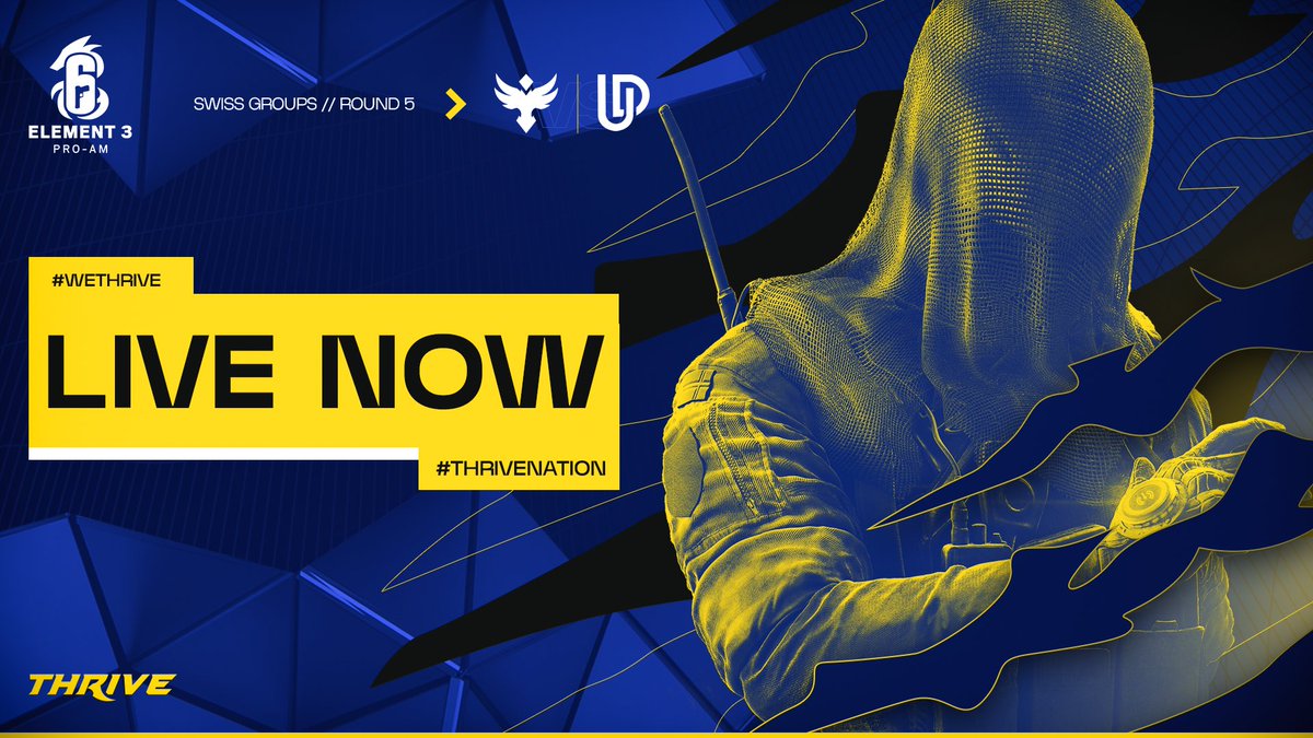 WeThriveEsports's tweet photo. Its do or die. 

Come see us fight to advance in a bo3! #TogetherWeThrive
https://t.co/fWx1IYajEc https://t.co/53JcTa1lPl