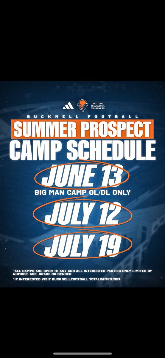 Ready to compete tomorrow!🏈 <a href="/ShaneBreon/">Shane Breon</a> <a href="/Bucknell_FB/">Bucknell Football</a> <a href="/DaveCecchini/">Dave Cecchini</a>