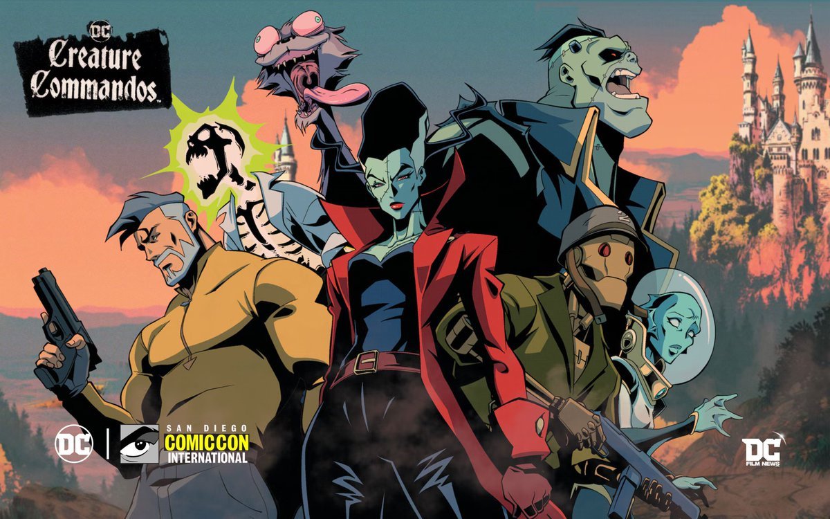 DCUonCB's tweet photo. Creature Commandos released new art ahead of San Diego Comic-Con! https://t.co/fZQjnGB1f7