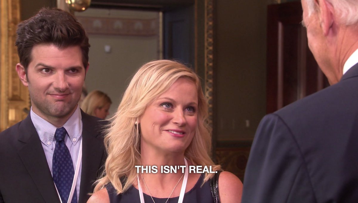 out of context parks and rec tweet media
