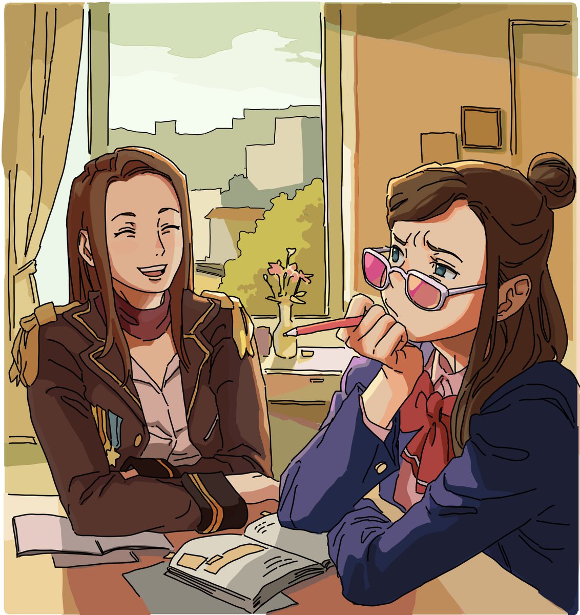 아카네랑 토모에