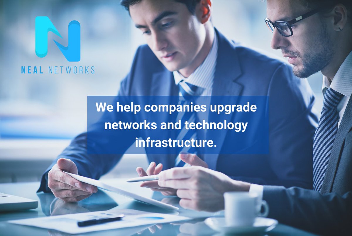 Neal_networks's tweet photo. Wondering what we do? We help companies make data and voice upgrades. 

We are your go to technology partners for implementing IT solutions.

We know the vendors and how to get you the best deals for your organization! https://t.co/znGnpnny9g