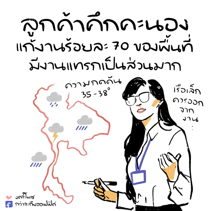 พยากรณ์อากาศวันนี้ ___________________ #กว่าจะถึงออฟฟิศ