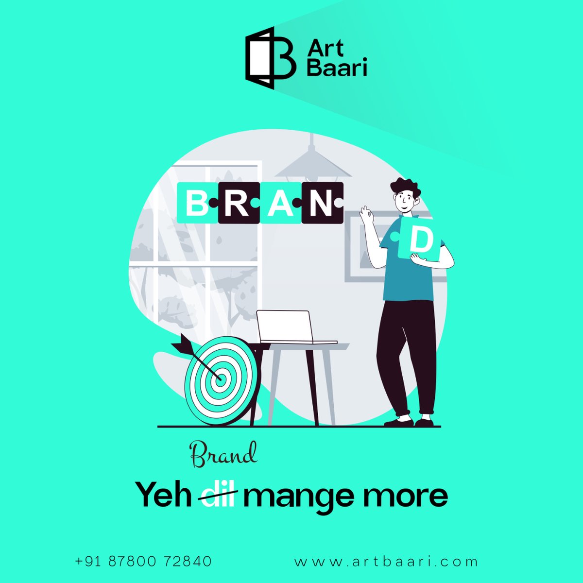 artbaari's tweet photo. Art Baari: Where taste buds dance and cravings demand "more."
#artbaari #art #baari
#Brand #YehMangeMore
#IndianFlavor #CraveMore
#FoodArt #TasteBuds https://t.co/CnKGc9YTes