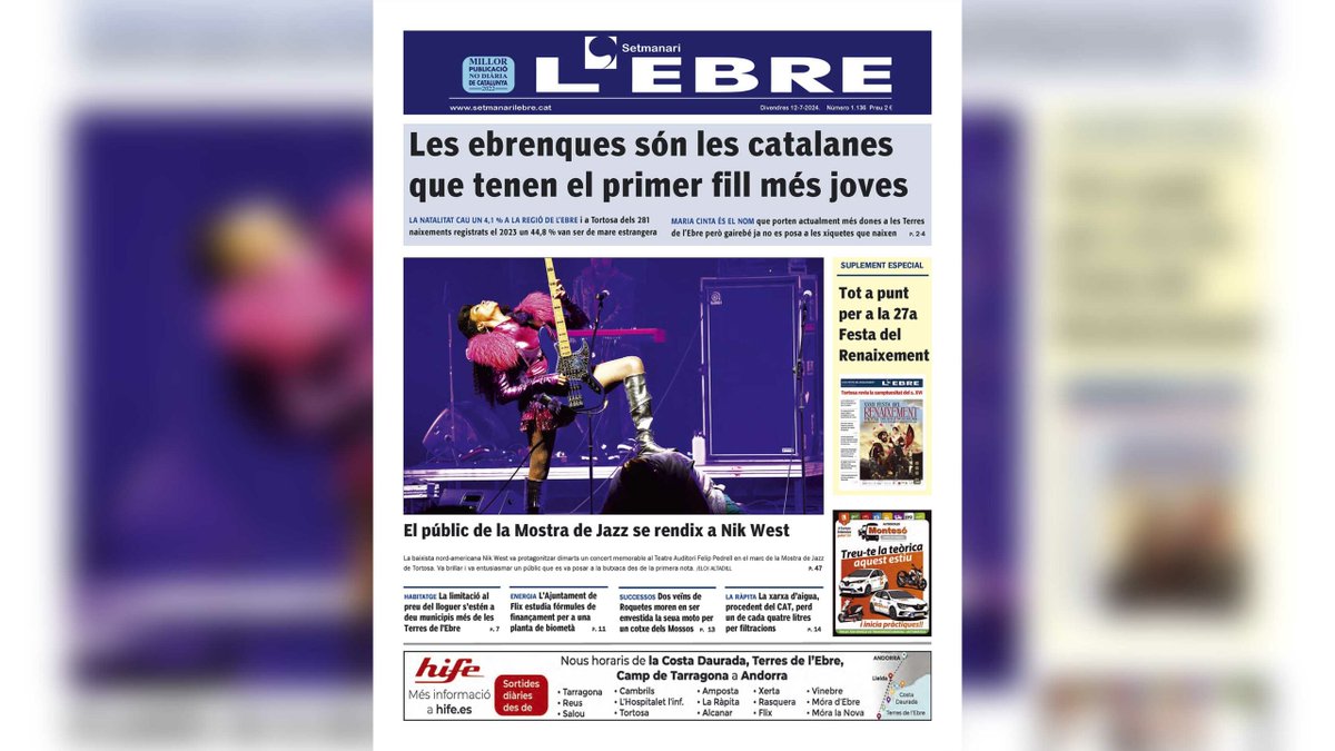 Setmanari L'Ebre tweet media