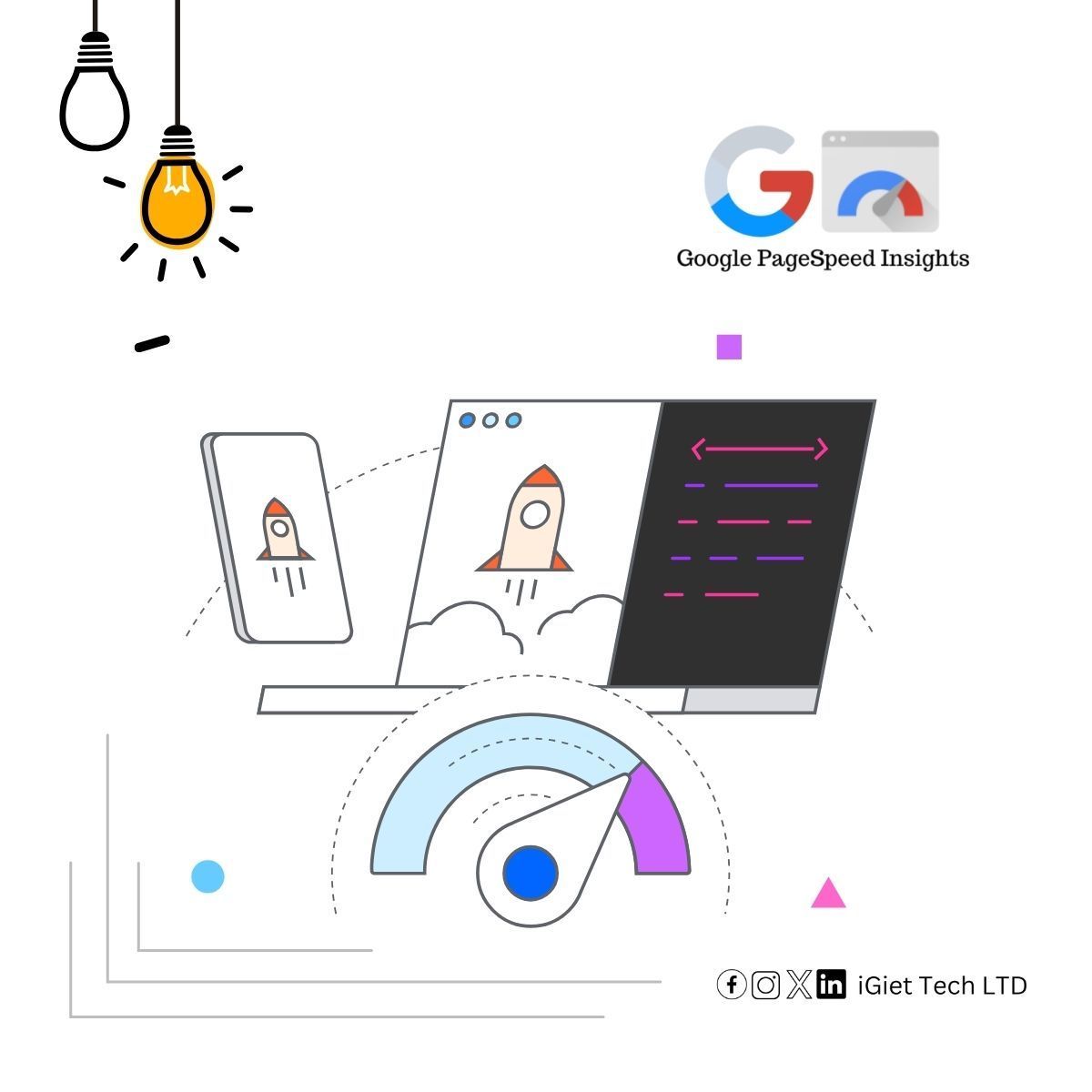 Check out Google PageSpeed Insights—a powerful tool to analyze your website and boost speed, user experience, engagement, and search engine rankings. Try it this weekend and see the difference! #TechTip #IGIET #WebsiteOptimization #TGIF #iglounge