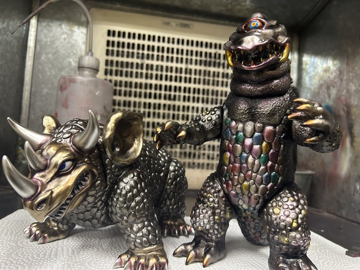 オンラインに ザゴラも追加致します。 #シカルナ工房 #世界の怪獣 